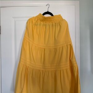 Philosophy Sunny Yellow Maxi Skirt